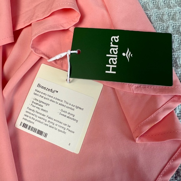 NWT Halara Breezefull Backless Racerback Midi Tank Dress Womens XL Blossom Pink - Picture 3 of 9